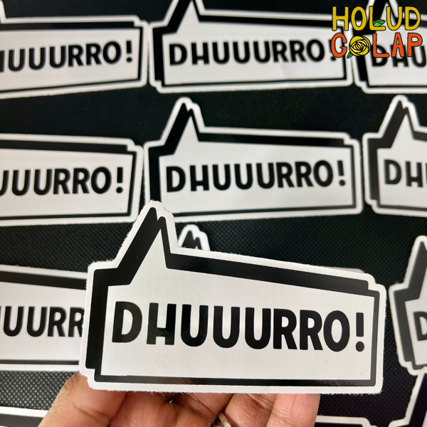 Sticker “Dhurro” | Bangla Vinyl Decals