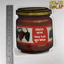 Load image into Gallery viewer, Sticker “Naga” Morich Chilli | Bangla Vinyl Decals
