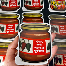 Load image into Gallery viewer, Sticker “Naga” Morich Chilli | Bangla Vinyl Decals
