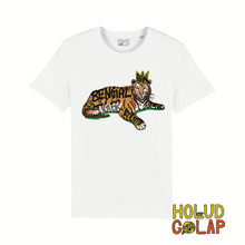 Load image into Gallery viewer, “Baagh” Royal Bengal Tiger | Premium 100% Organic Cotton Unisex Bangla Chari-Tee
