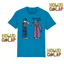 Load image into Gallery viewer, “Elo Melo” Couple | Premium 100% Organic Cotton Unisex Bangla Chari-Tee
