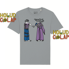 Load image into Gallery viewer, “Elo Melo” Couple | Premium 100% Organic Cotton Unisex Bangla Chari-Tee
