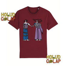 Load image into Gallery viewer, “Elo Melo” Couple | Premium 100% Organic Cotton Unisex Bangla Chari-Tee
