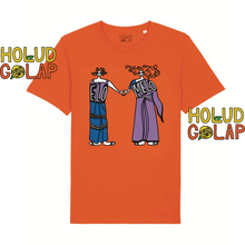 Load image into Gallery viewer, “Elo Melo” Couple | Premium 100% Organic Cotton Unisex Bangla Chari-Tee
