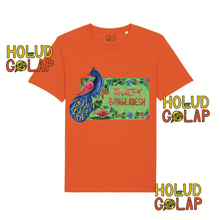 Load image into Gallery viewer, Nuah&#39;s Studio x Holud Golap Collection | Rickshaw Art | Premium 100% Organic Cotton Unisex Bangla Chari-Tee
