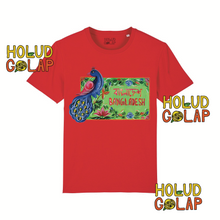 Load image into Gallery viewer, Nuah&#39;s Studio x Holud Golap Collection | Rickshaw Art | Premium 100% Organic Cotton Unisex Bangla Chari-Tee
