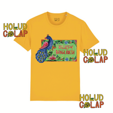 Load image into Gallery viewer, Nuah&#39;s Studio x Holud Golap Collection | Rickshaw Art | Premium 100% Organic Cotton Unisex Bangla Chari-Tee
